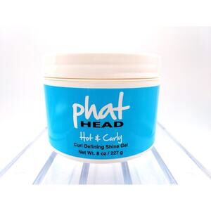 Phat Head Hot & Curly Curl Defining Shine Gel 8oz